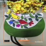 Hand Painted Crossbody Bag