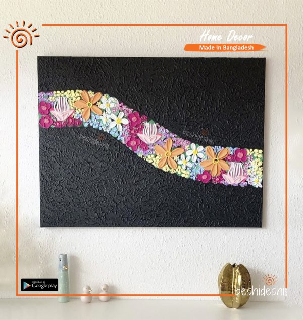 Flower Texture Art Canvas