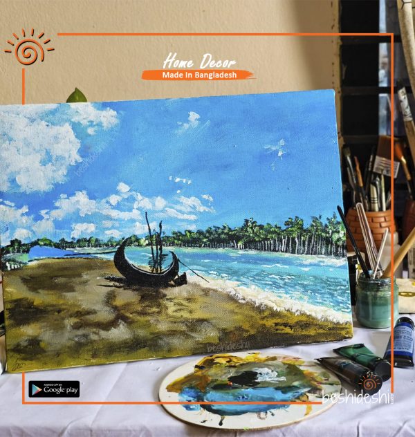 Sea Hand Painted Canvas