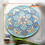 Hand Painted Ceramic Plate (Big)