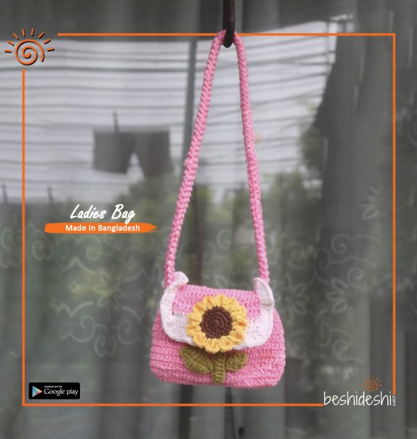 Kids Crochet Shoulder Bag