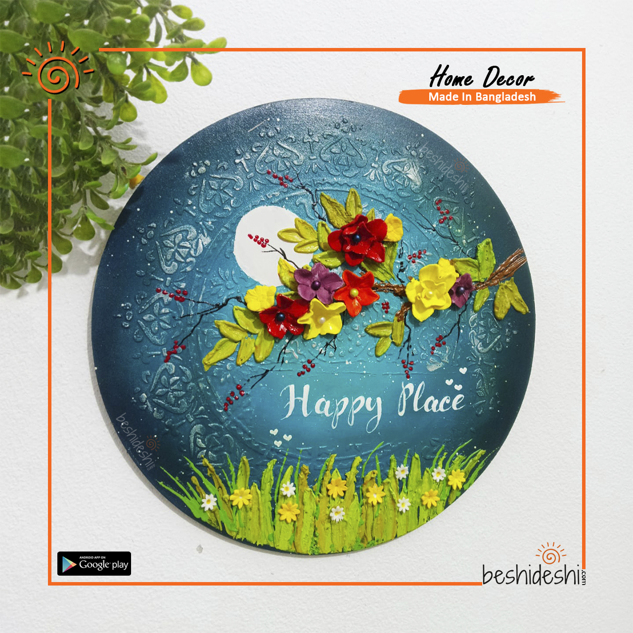 09 Hand Painted Door Hanging