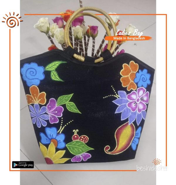 Hand Painted Hand Bag