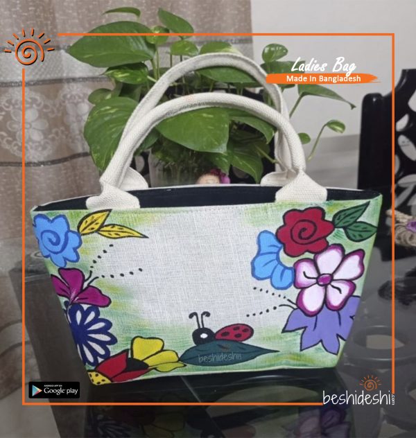 Hand Painted Nepalese Hand Bag