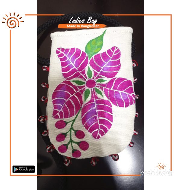 Hand Painted Crossbody Mobile Bag