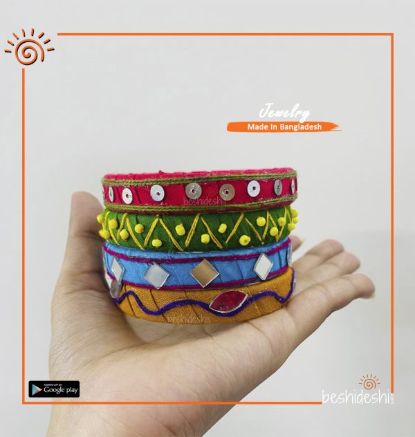 Hand Made Bangle Set