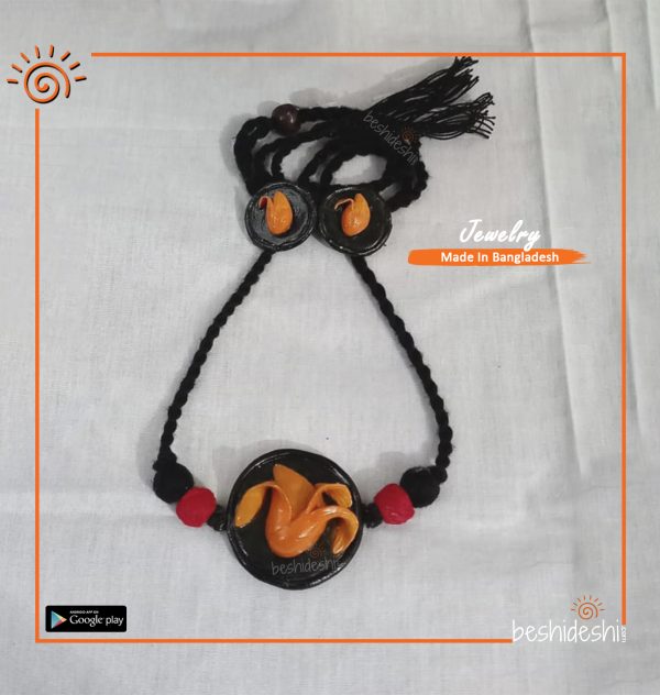 Handmade Clay Jewelry Set