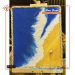 Sea-Beach Texture Art Canvas