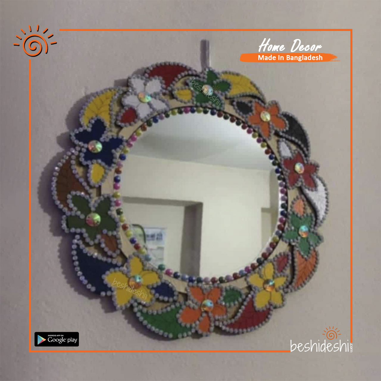 11 Handcrafted Wall Hanging Mirror