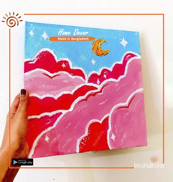 Sky Texture Art Canvas