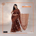 Shiulimala Moon Silk Saree