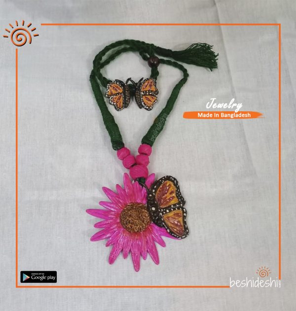 Handmade Clay Jewelry Set