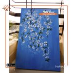 Flowers Hand Painted Canvas