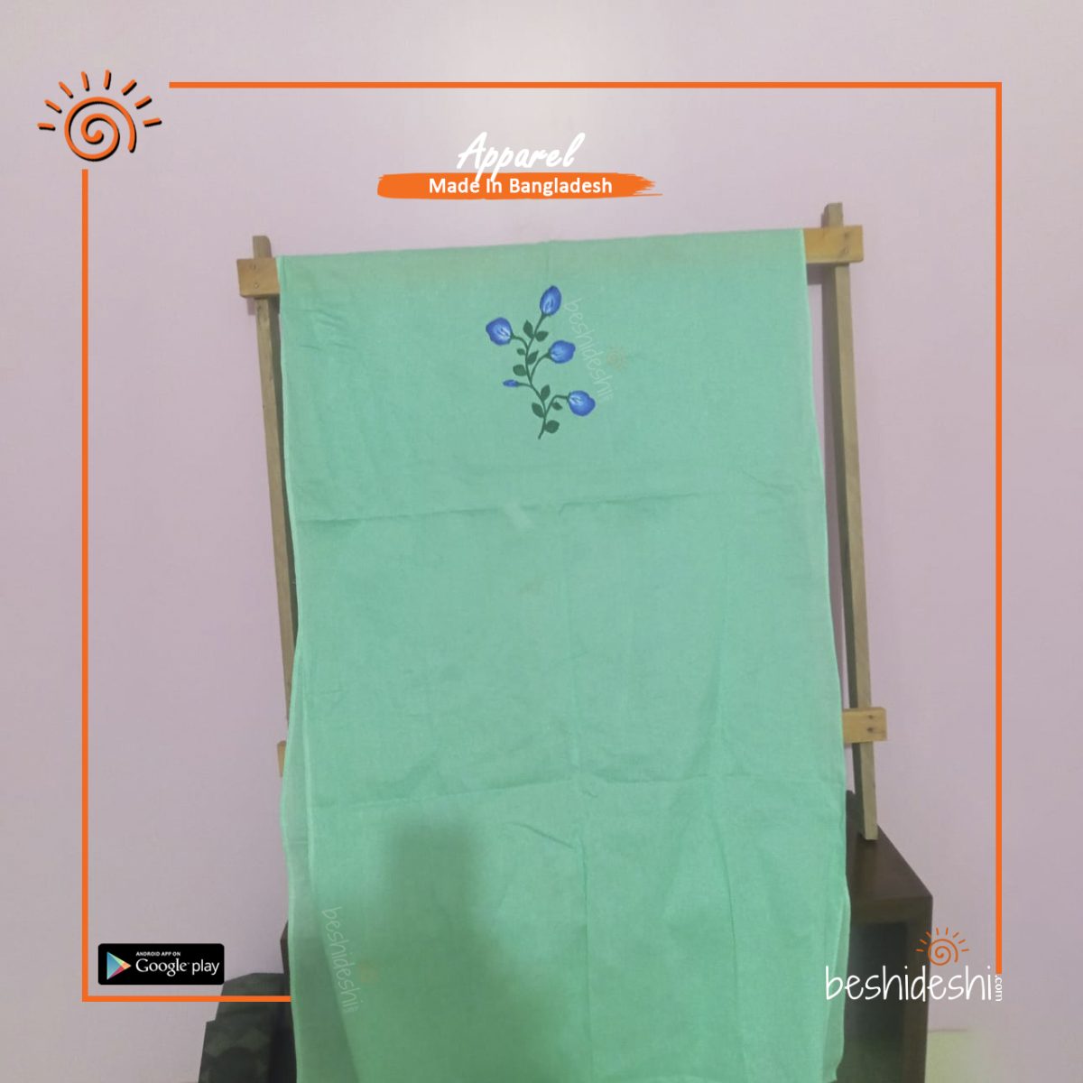 Hand Painted Unstitched Two-piece