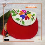 Hand Painted Crossbody Bag