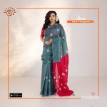 Shiulimala Moon Silk Saree