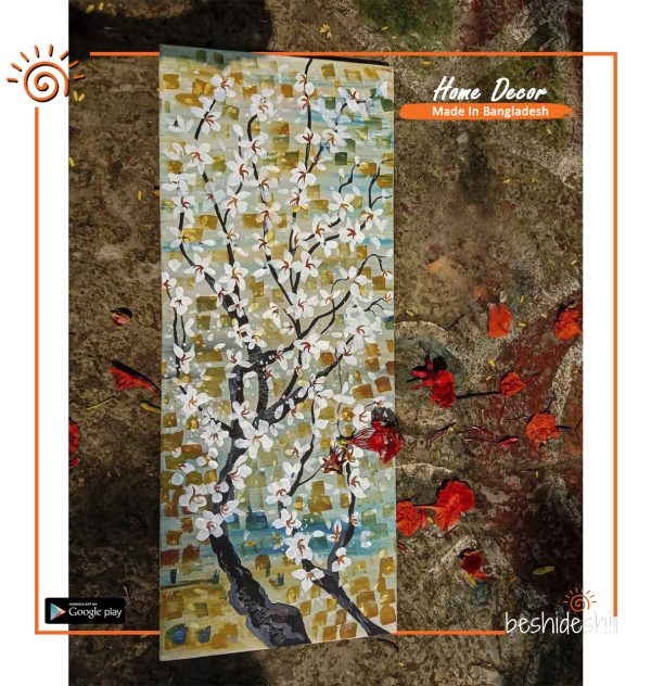 Cheery Blossom Hand Painted Canvas