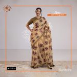 Pushpo Moon Silk Saree