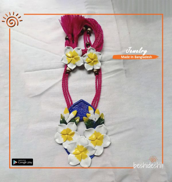 Handmade Clay Jewelry Set