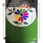 Hand Painted Crossbody Bag