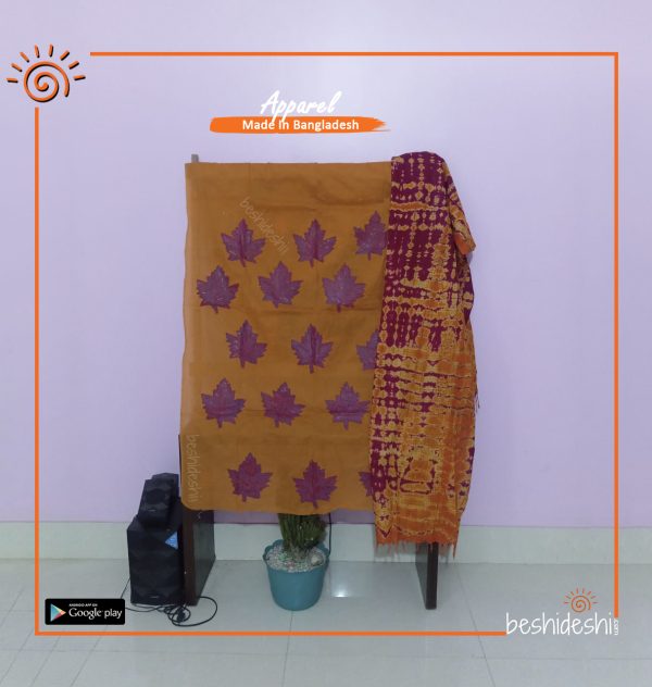 Hand Painted Unstitched Two-piece