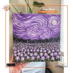 Flower Texture Art Canvas