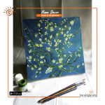 Almond Blossom Hand Painted Canvas