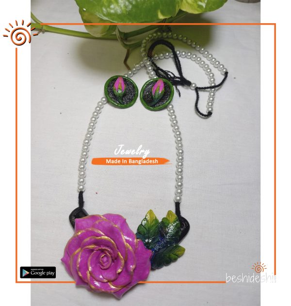 Handmade Clay Jewelry Set