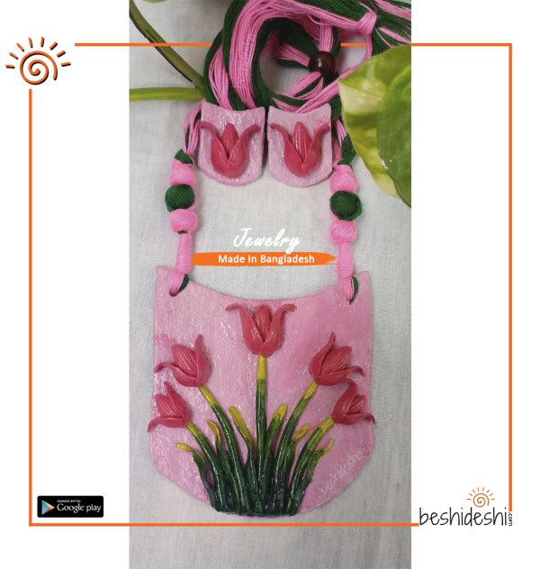 Handmade Clay Jewelry Set