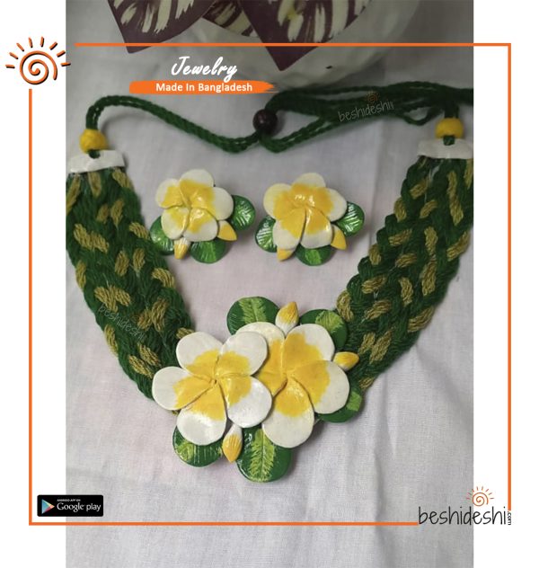 Handmade Clay Jewelry Set