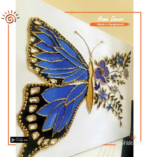 Butterfly Texture Painting Canvas