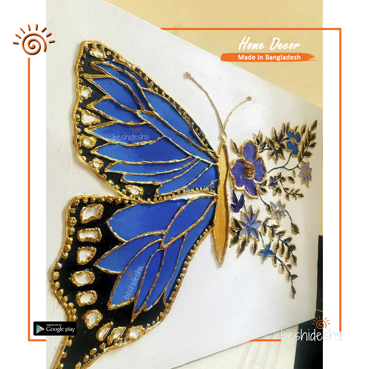 21 Butterfly Texture Painting Canvas