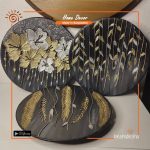 Texture Art Canvas Set