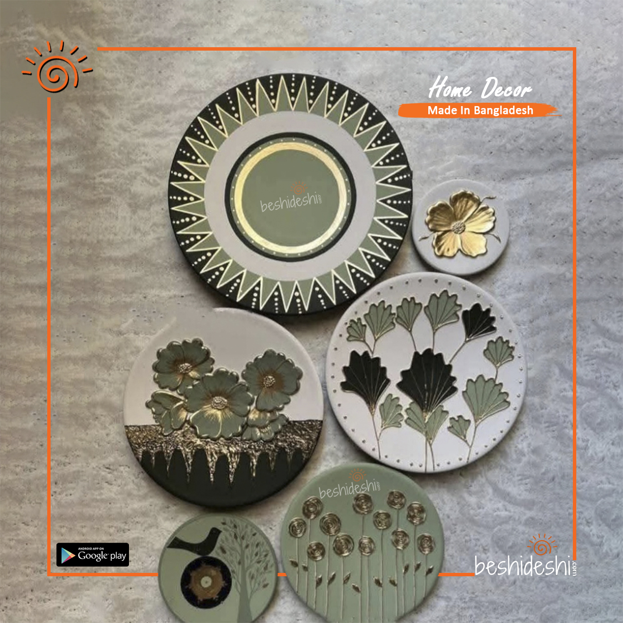 25 Texture Art Canvas Set