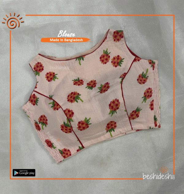 Printed Sleeveless Stitched Blouse (S to XL)