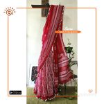 RedTulip Handloom Block Print Saree