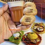 Ca with Biscuit Fridge Magnet