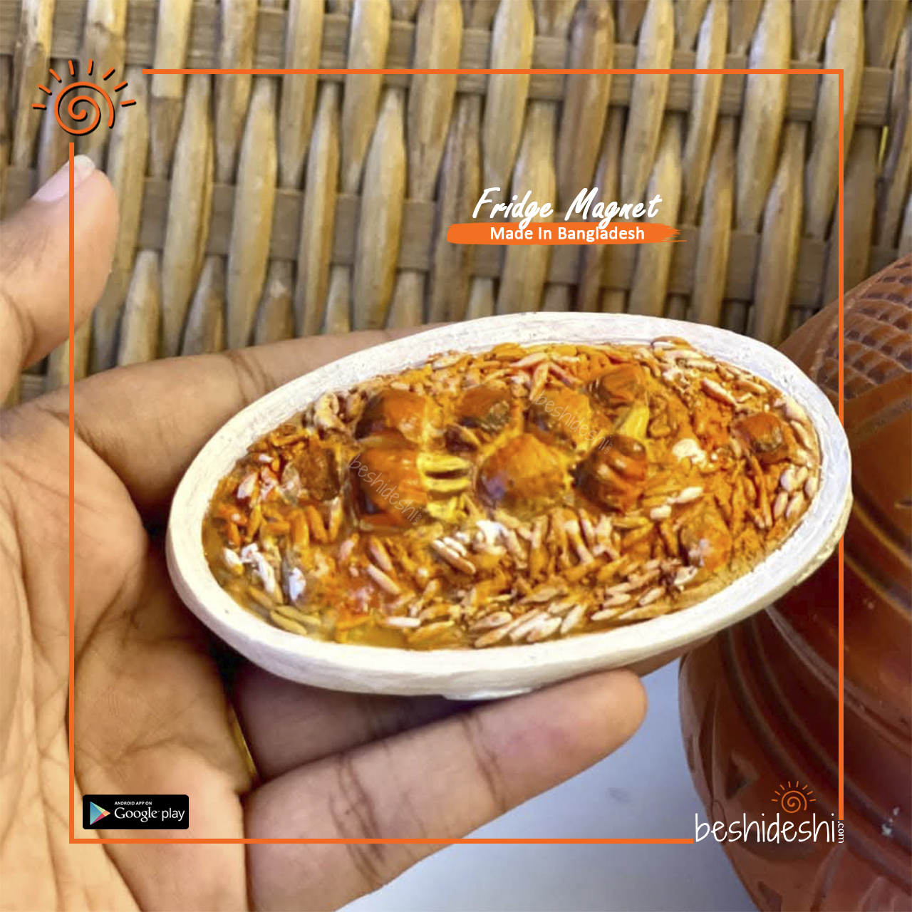 77 Kacchi Fridge Magnet