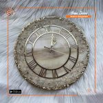 Handmade Resin Wall Clock