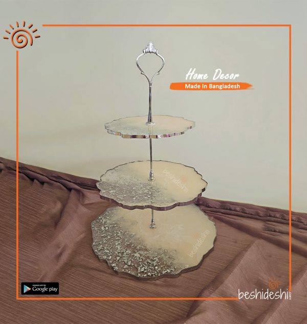 Handmade Resin Dessert Showcase Stand