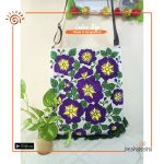 Hand Painted Crossbody Bag