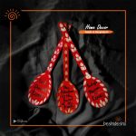 Hand Painted Wooden Spud