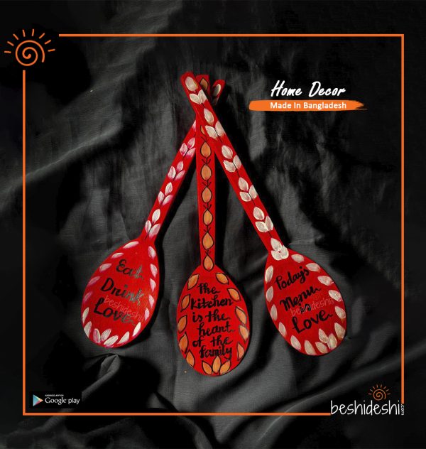 Hand Painted Wooden Spud