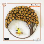 Banyan Tree With Swinging Girl Wall Décor