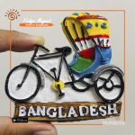 Rickshaw Fridge Magnet