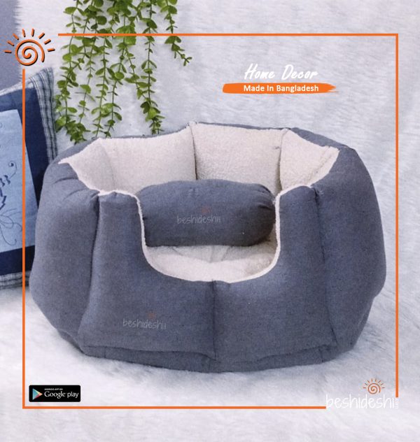 Pet Bed With Pillow