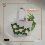 Hand Painted Tote Bag