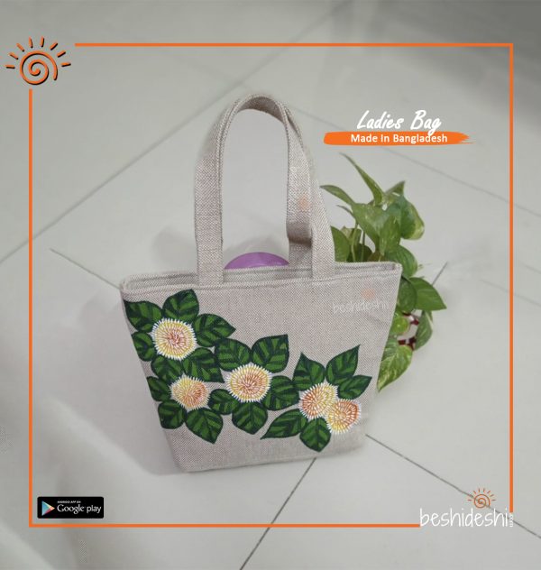 Hand Painted Tote Bag