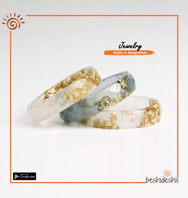 Handmade Resin Finger Ring