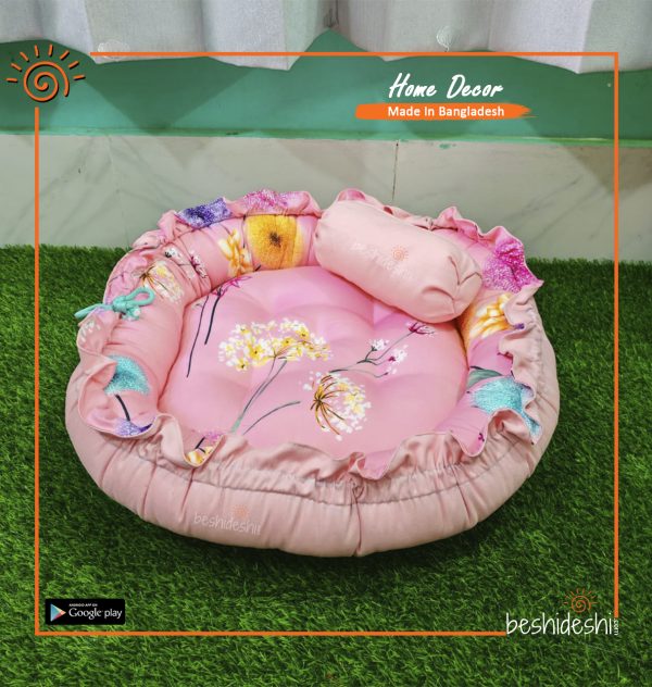 Pet Bed With Pillow
